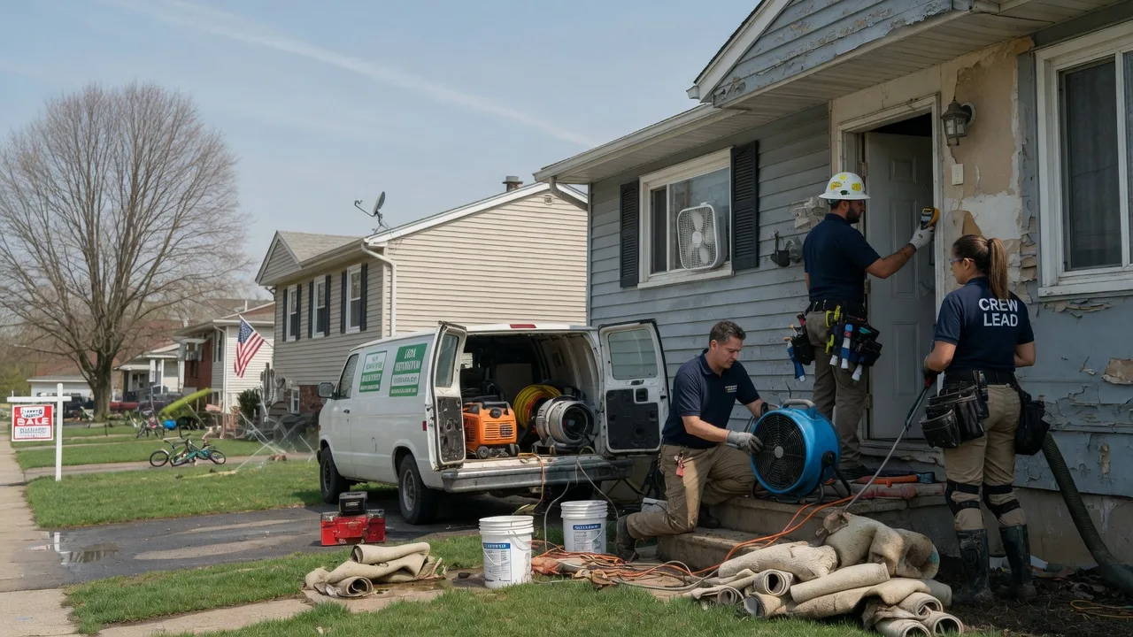 Flood Cleanup in Massachusetts near me